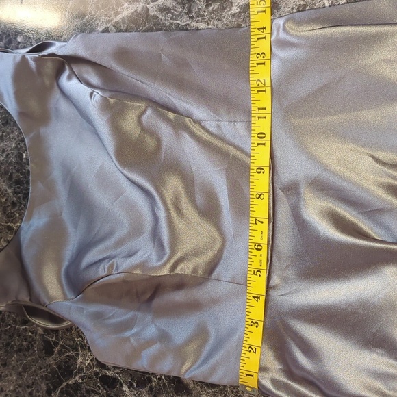 Satin Sleeveless Cocktail Dress - Picture 10 of 13